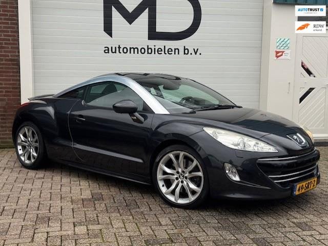 Peugeot RCZ 1.6 THP 200PK -2e eigenaar-Leder-Xenon-Navi- JBL, Auto's, Peugeot, Voorwielaandrijving, 15 km/l, Gebruikt, Zwart