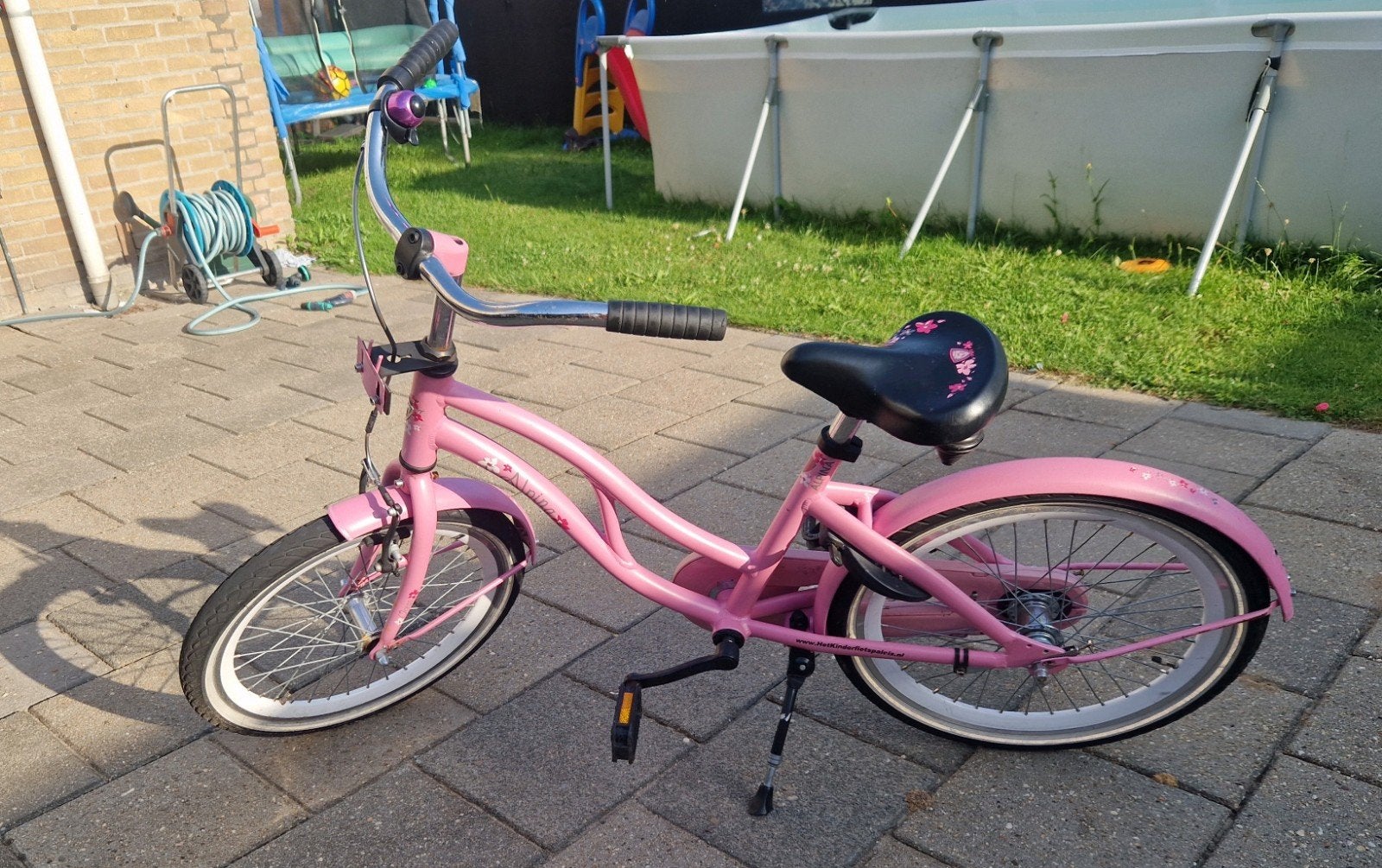 Kinderfiets, Ophalen, Gebruikt, 16 inch, Alpina