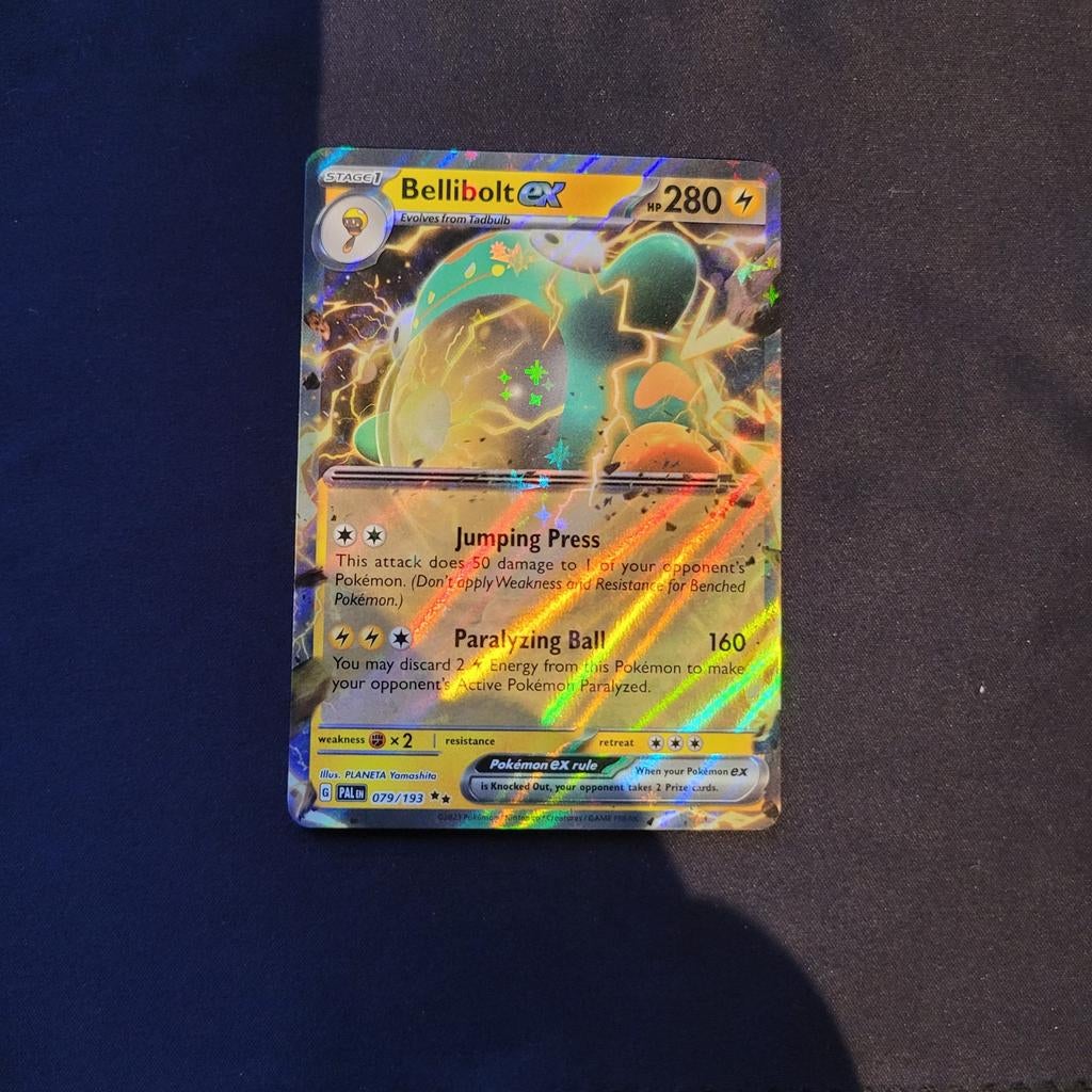 Bellibolt ex (paldea evolved) #079, Ophalen of Verzenden, Zo goed als nieuw