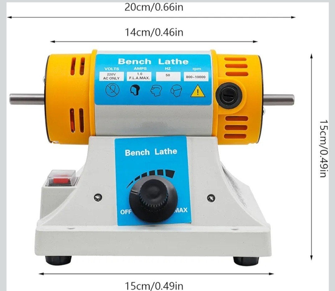 Tafelpolijstmachine met Flexibele As - 320W, Ophalen of Verzenden, Nieuw