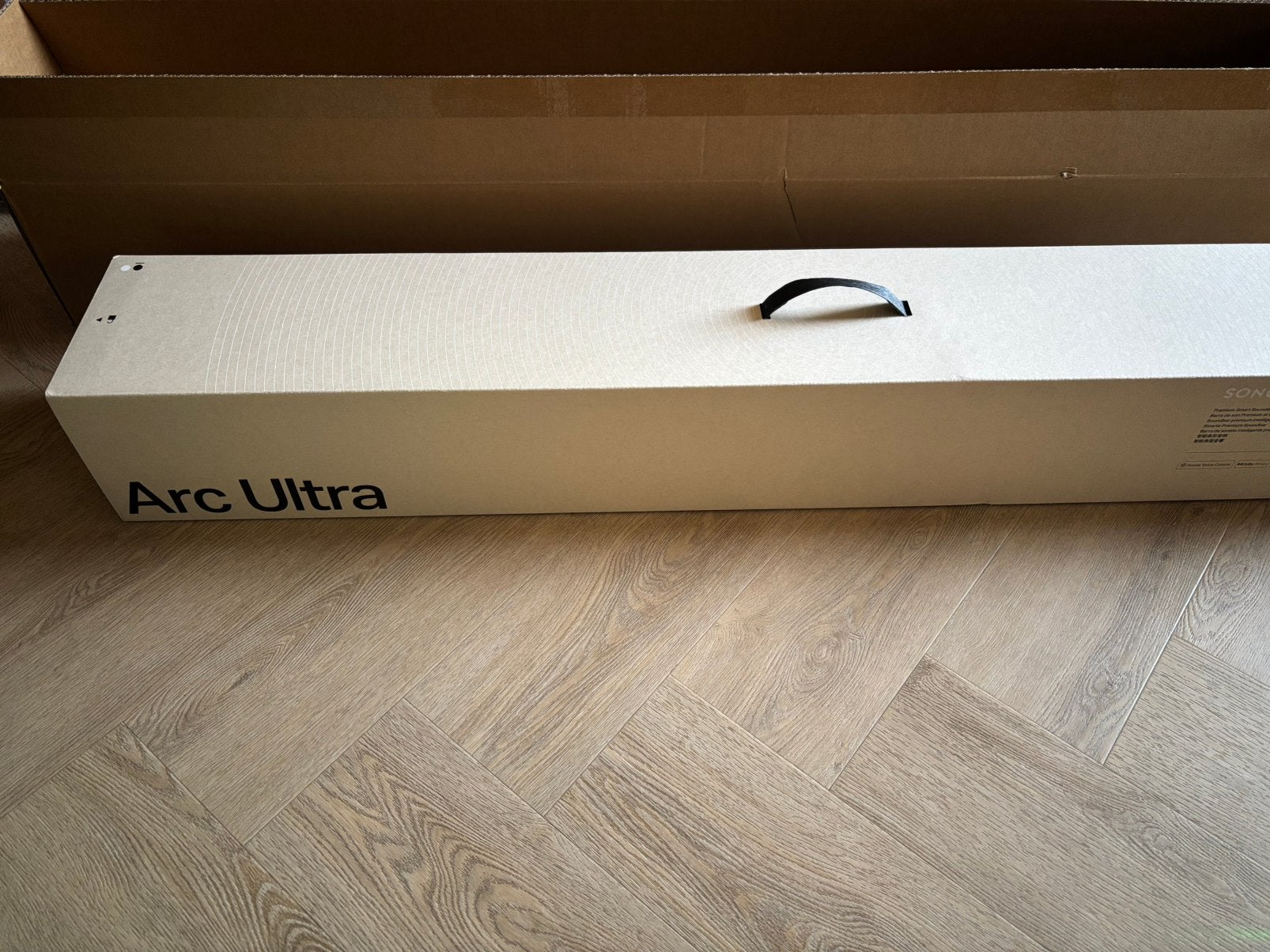 Sonos Arc ultra doos, Ophalen, Zo goed als nieuw