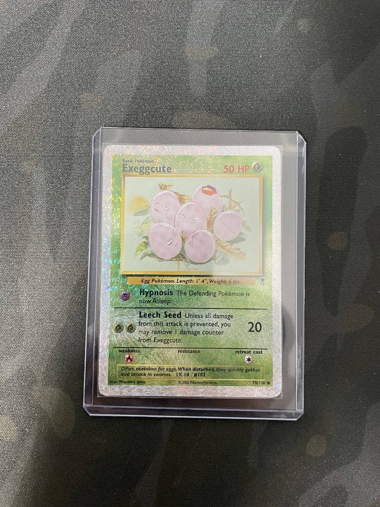 Exeggcute (LC 75) - Reverse Holo - Near Mint kaart, Ophalen of Verzenden, Zo goed als nieuw, Losse kaart, Foil