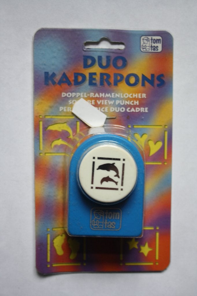 Tom tas figuurpons 2 dolfijnen, Ophalen of Verzenden, Nieuw, Dieren, Pons of Mal
