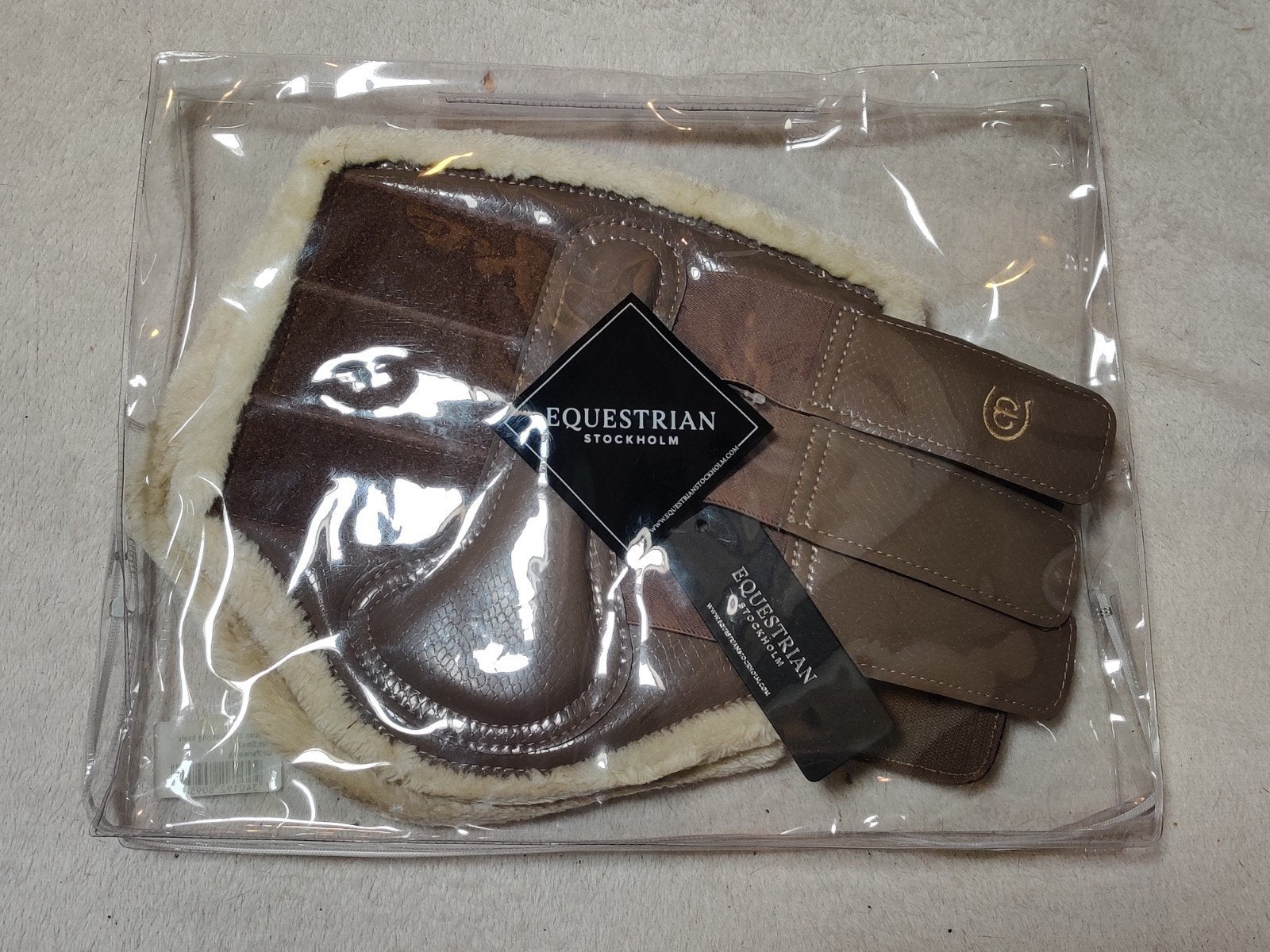 Equestrian Stockholm Champagne beschermer maat M/Cob, Nieuw, Schokabsorberend, Ophalen of Verzenden, Peesbeschermers