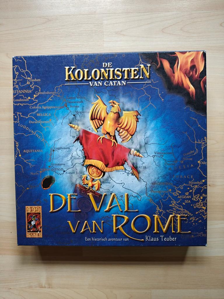 De Kolonisten van Catan: De Val van Rome, Drie of vier spelers, Ophalen of Verzenden, Gebruikt, 999 Games