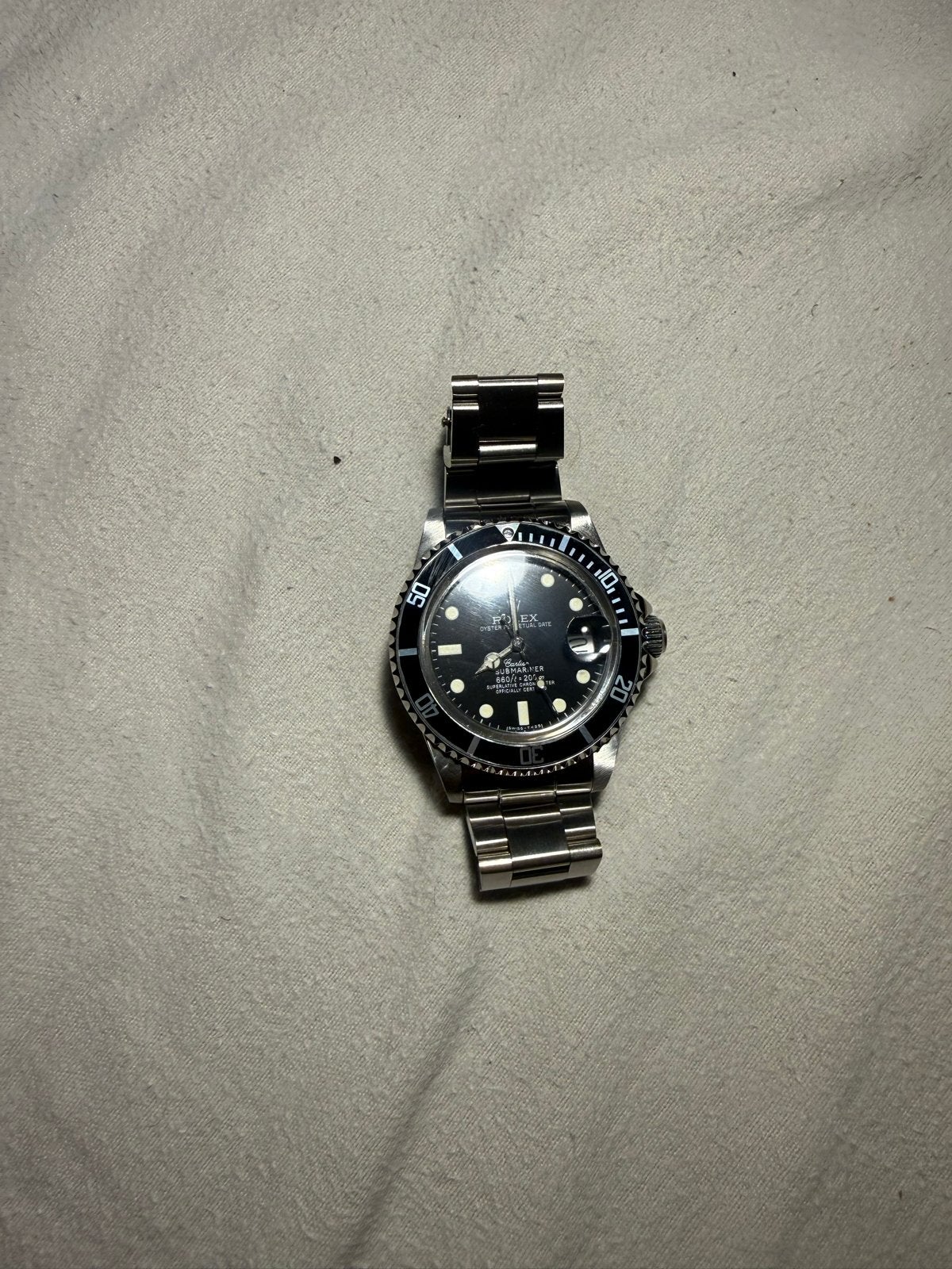 Rolex Submariner Cartier Raffles, Sieraden, Tassen en Uiterlijk, Gebruikt, Polshorloge, Ophalen of Verzenden, Rolex