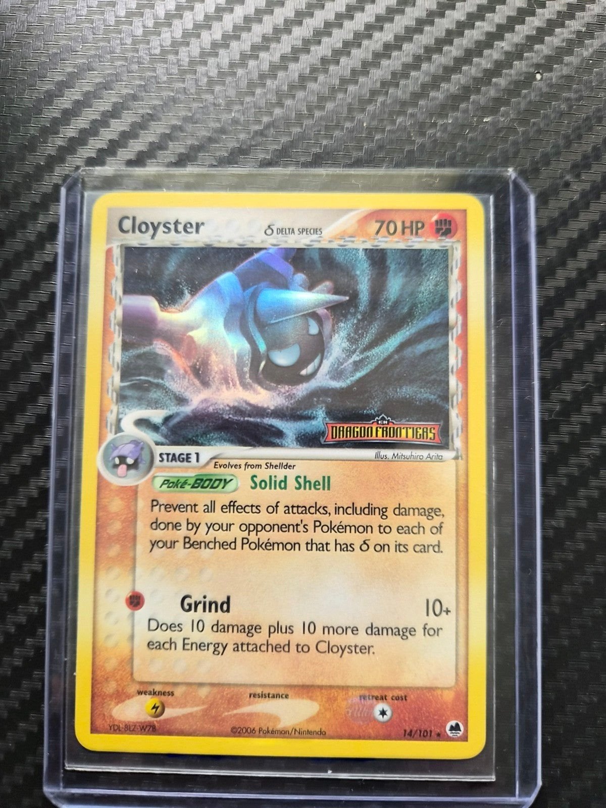 Cloyster Dragon Frontiers Stamped Pokémon Kaart, Ophalen of Verzenden