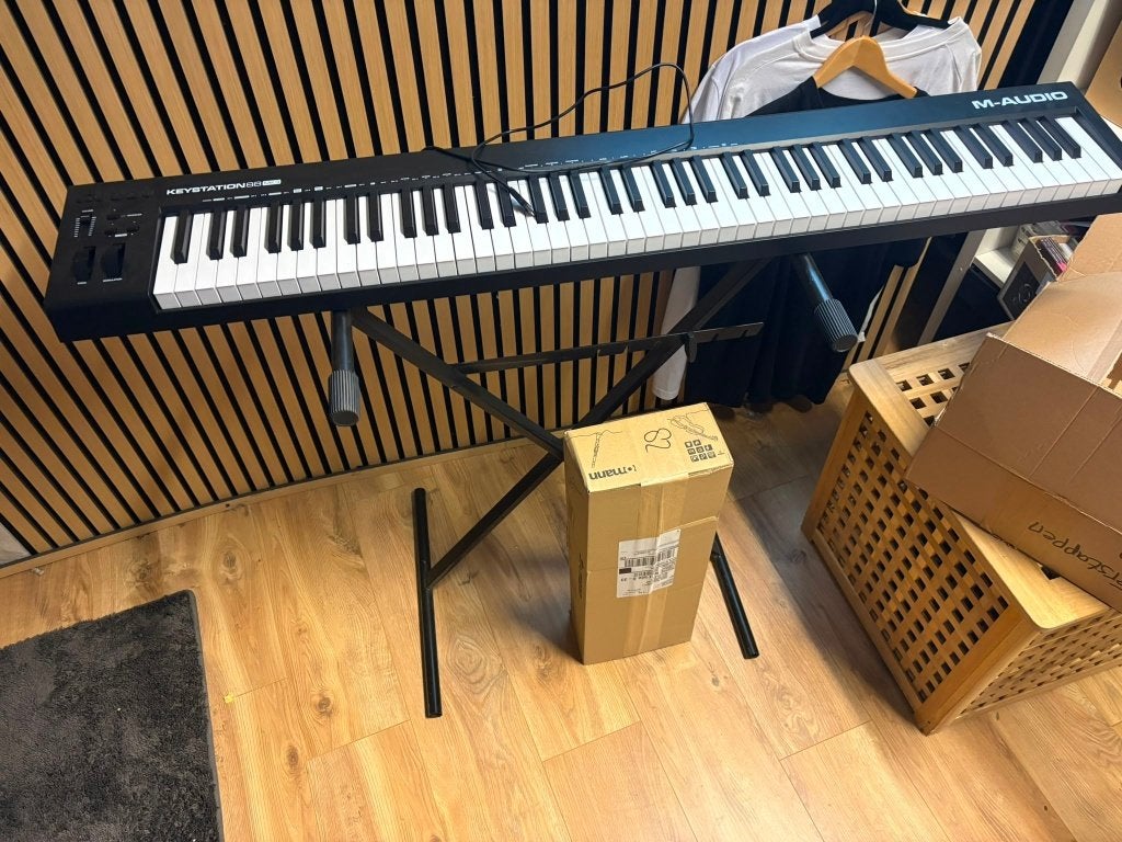 midi keyboard (keystation 88 mk3), Ophalen, Zo goed als nieuw