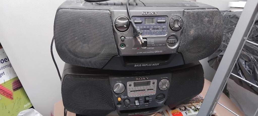 Sony radio met CD player, Ophalen, Gebruikt, Radio, Met cd-speler