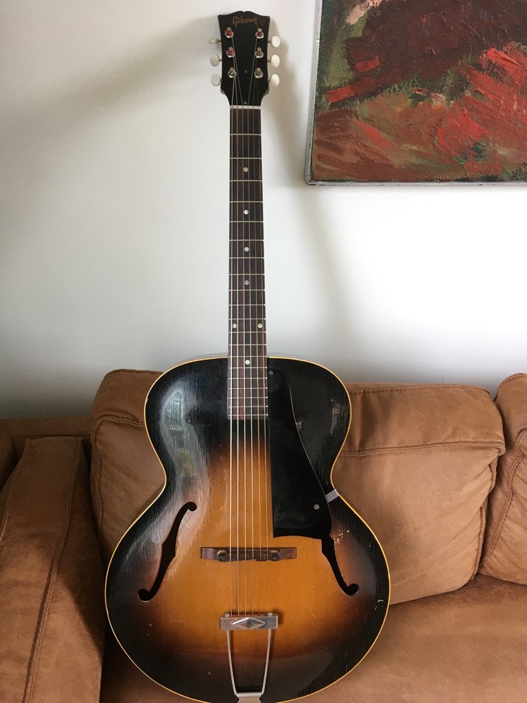 Gibson L-48  1956, Muziek en Instrumenten, Ophalen, Gebruikt, Overige typen, Met koffer