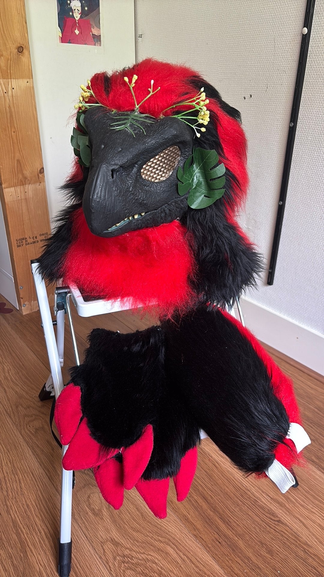 Dinosuit partial, Ophalen of Verzenden, Zo goed als nieuw