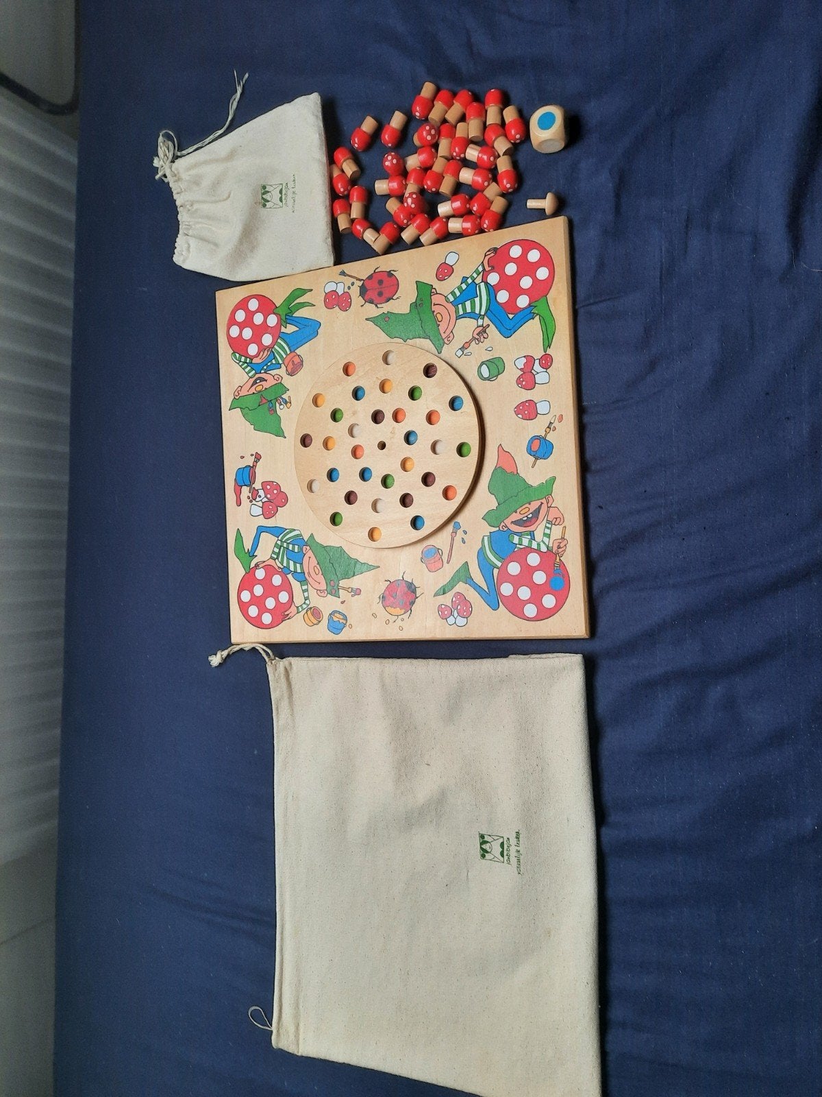Janbibejan houten memory spel, Ophalen, Gebruikt, Puzzelen