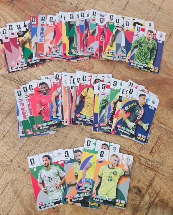 Dubbelen Panini Adrenalyn XL FIFA World Cup 2026, Ophalen of Verzenden, Nieuw, Overige sporten, Spelerskaart