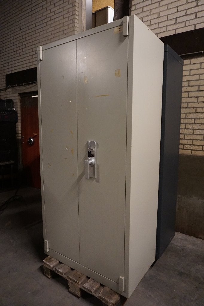 Dermetaal brandkast kluis archiefkast, Ophalen, Gebruikt, Brandkast