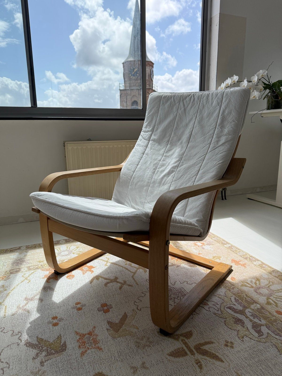 IKEA stoel, Huis en Inrichting, Stoelen, Ophalen, Gebruikt, Wit, Eén