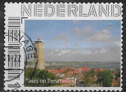Nederland 2011 nvph 2788 VUURTOREN BRANDARIS TERSCHELLING, Verzenden, Na 1940, Gestempeld
