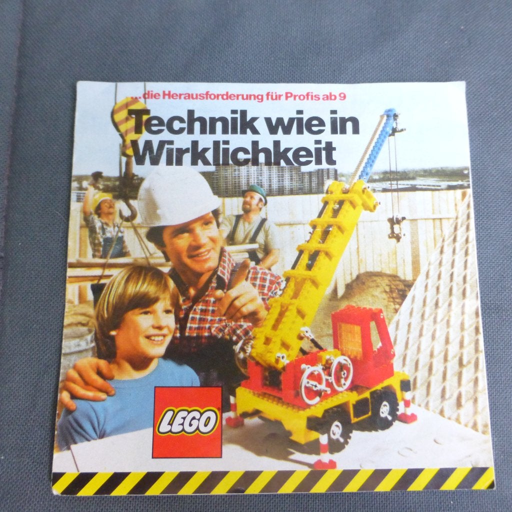 Lego folder Techniek in de duitse taal uit 1978, Lego, Overige typen, Ophalen of Verzenden, Zo goed als nieuw