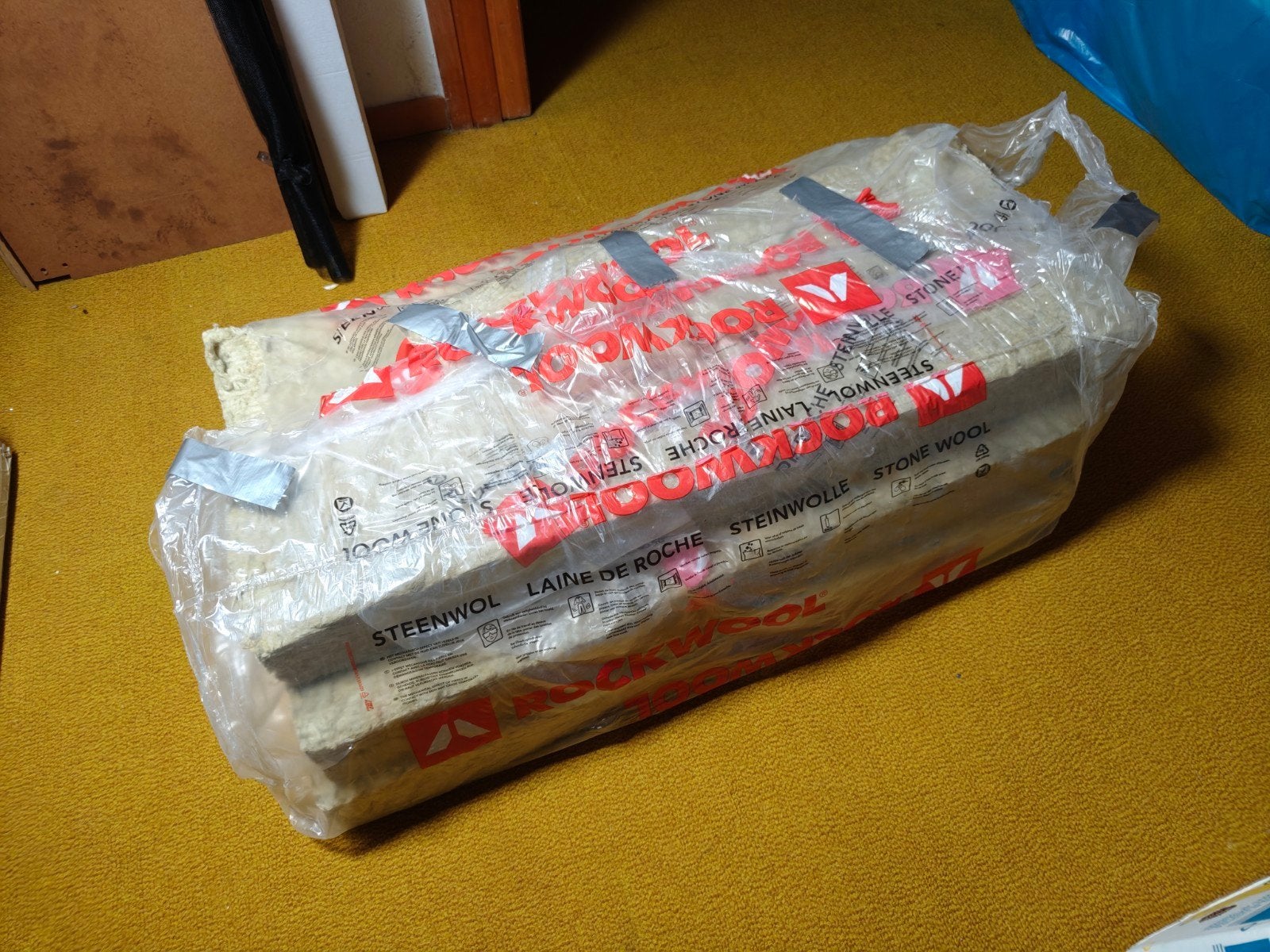 2 Rockwool steenwol platen (10cm dik), Ophalen