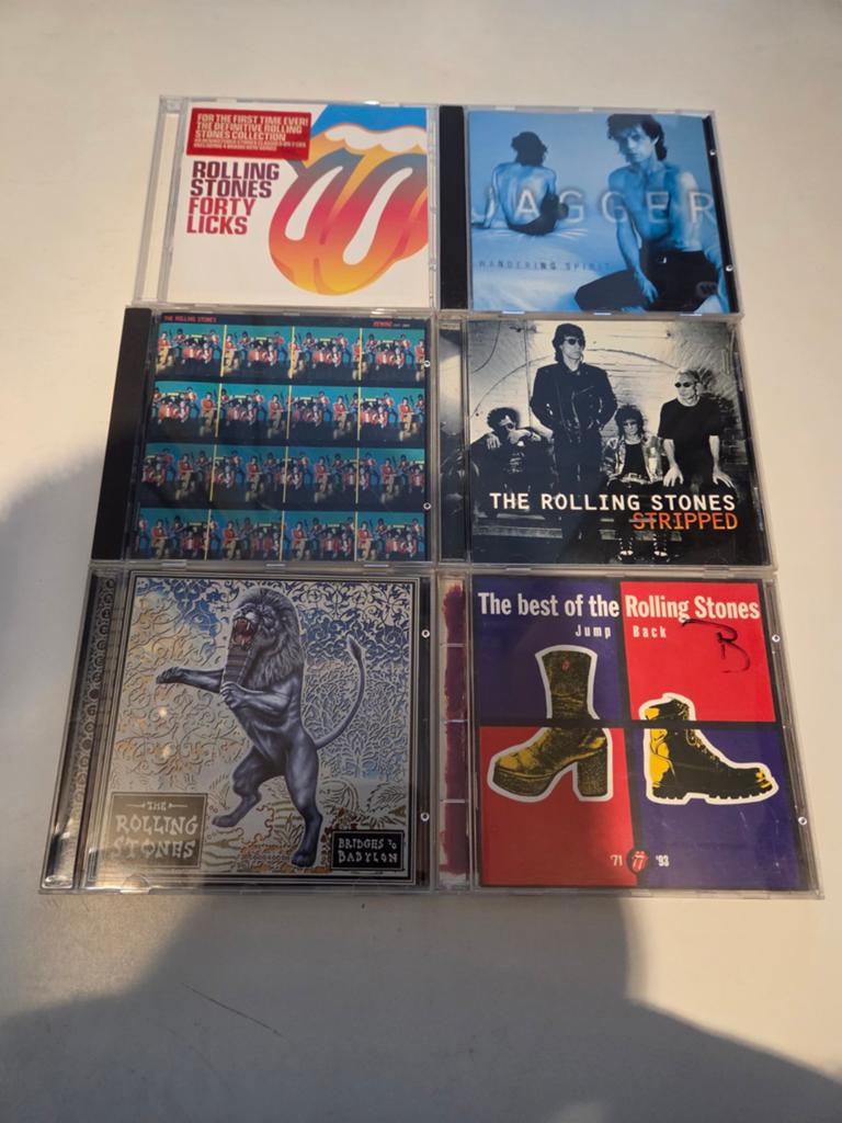 The Rolling Stones CD Collectie - 6 albums, Ophalen of Verzenden, Gebruikt