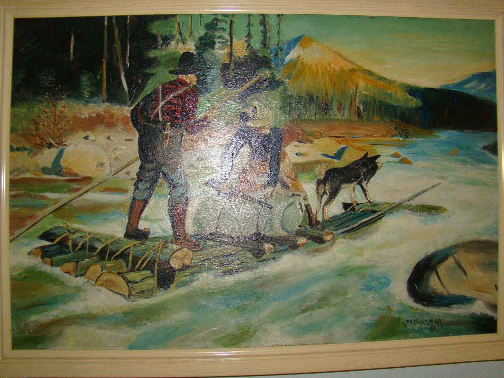Philip R. Goodwin Schilderij Unexpected Game olieverf, Ophalen of Verzenden
