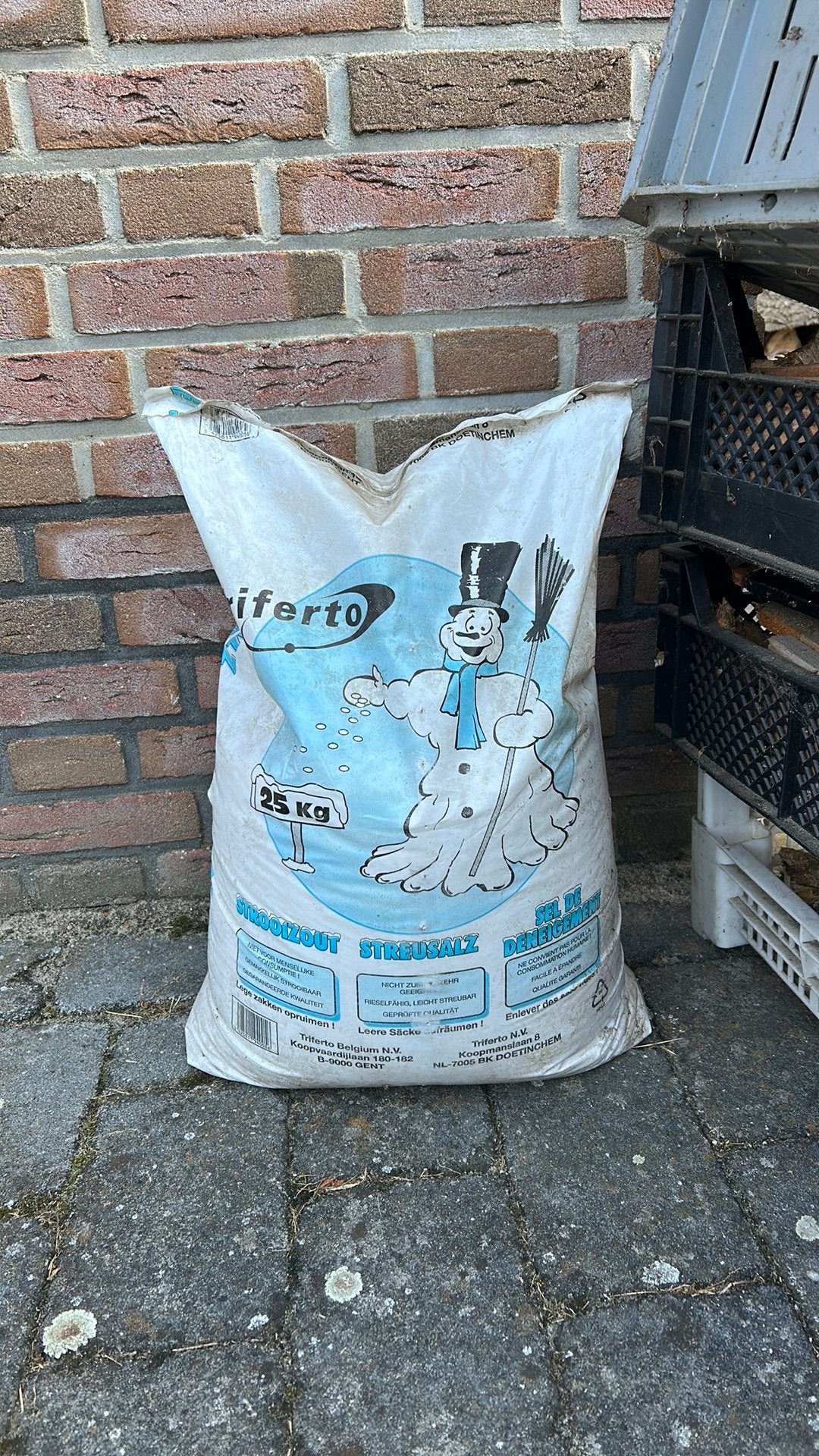 Strooizout 25 kg (dichte zak), Ophalen, Nieuw, Overige typen