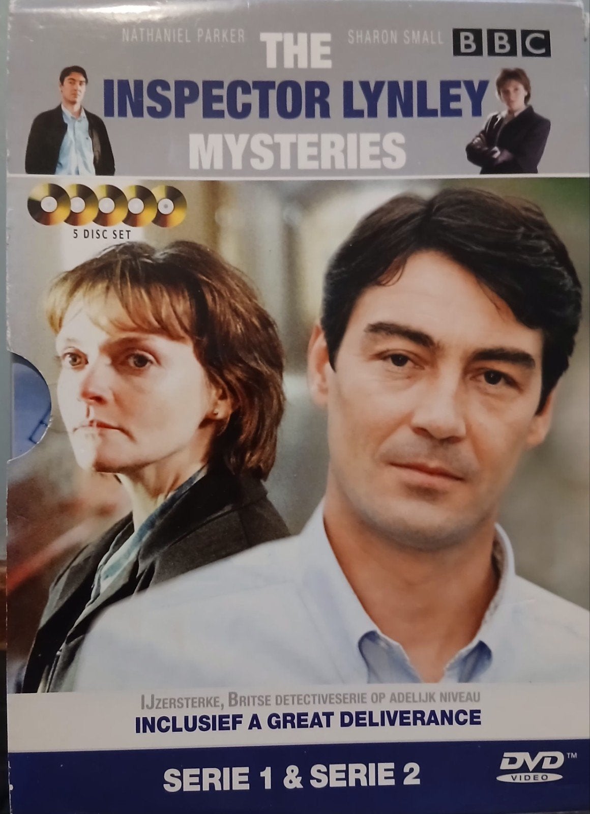 the Inspector lynley 5 dvd box zie foto.pakket 805, Cd's en Dvd's, Vanaf 16 jaar, Ophalen of Verzenden, Zo goed als nieuw