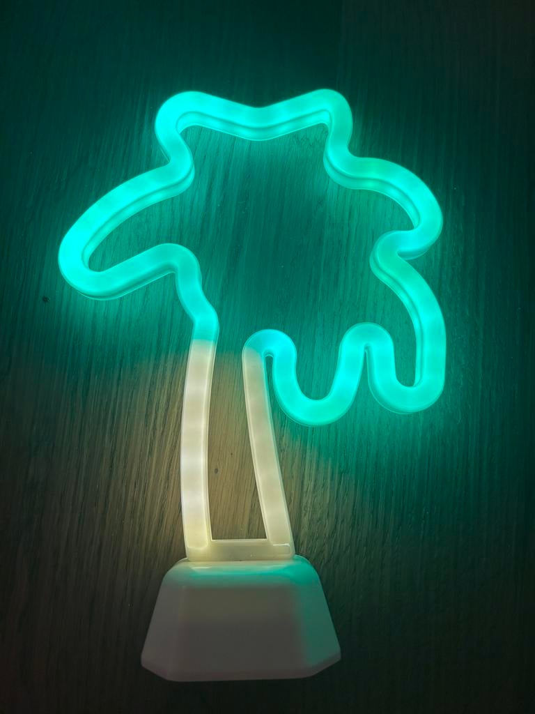 Led lampje van een palmboom, Ophalen, Zo goed als nieuw, Lamp