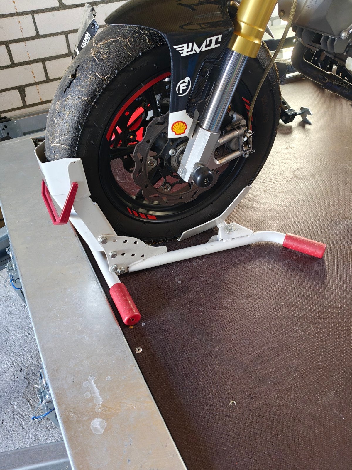 Steadystand inrijklem voor 12" wielen, Ophalen of Verzenden, Gebruikt