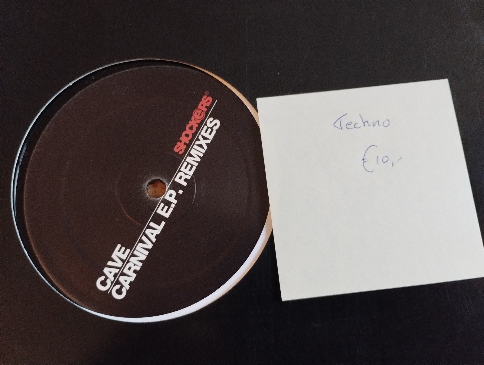 Cave Carnival E.P. Remixes - Techno 12" Vinyl, Cd's en Dvd's, Vinyl | Dance en House, Gebruikt, Ophalen of Verzenden, Techno, EP