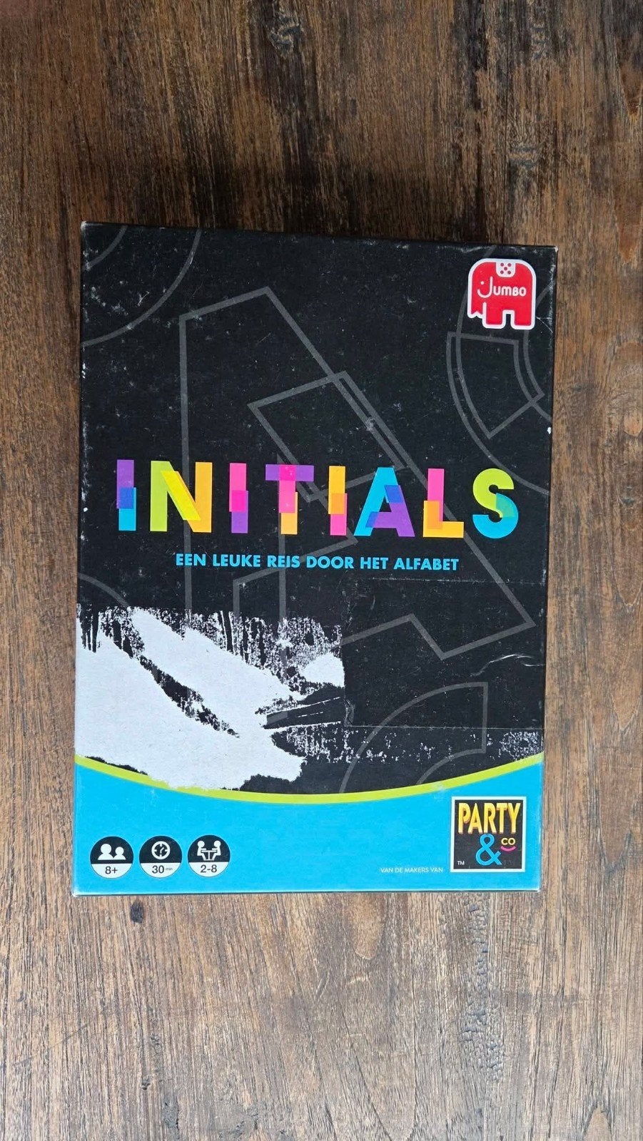 Spel Jumbo Party & Co Initials., Hobby en Vrije tijd, Ophalen of Verzenden