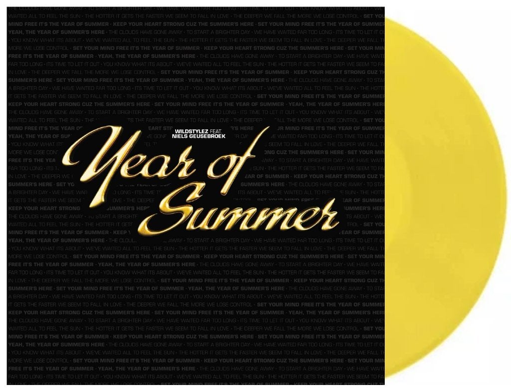Vinyl Maxisingle 10" Wildstylez Year Of Summer RSD 2025 NEW, 10 inch, Ophalen of Verzenden, Nieuw in verpakking, Limited edition