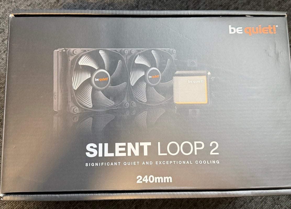 Be Quiet! Silent Loop 2 240mm Waterkoeling, Computers en Software, Ophalen of Verzenden, Zo goed als nieuw, Waterkoeling
