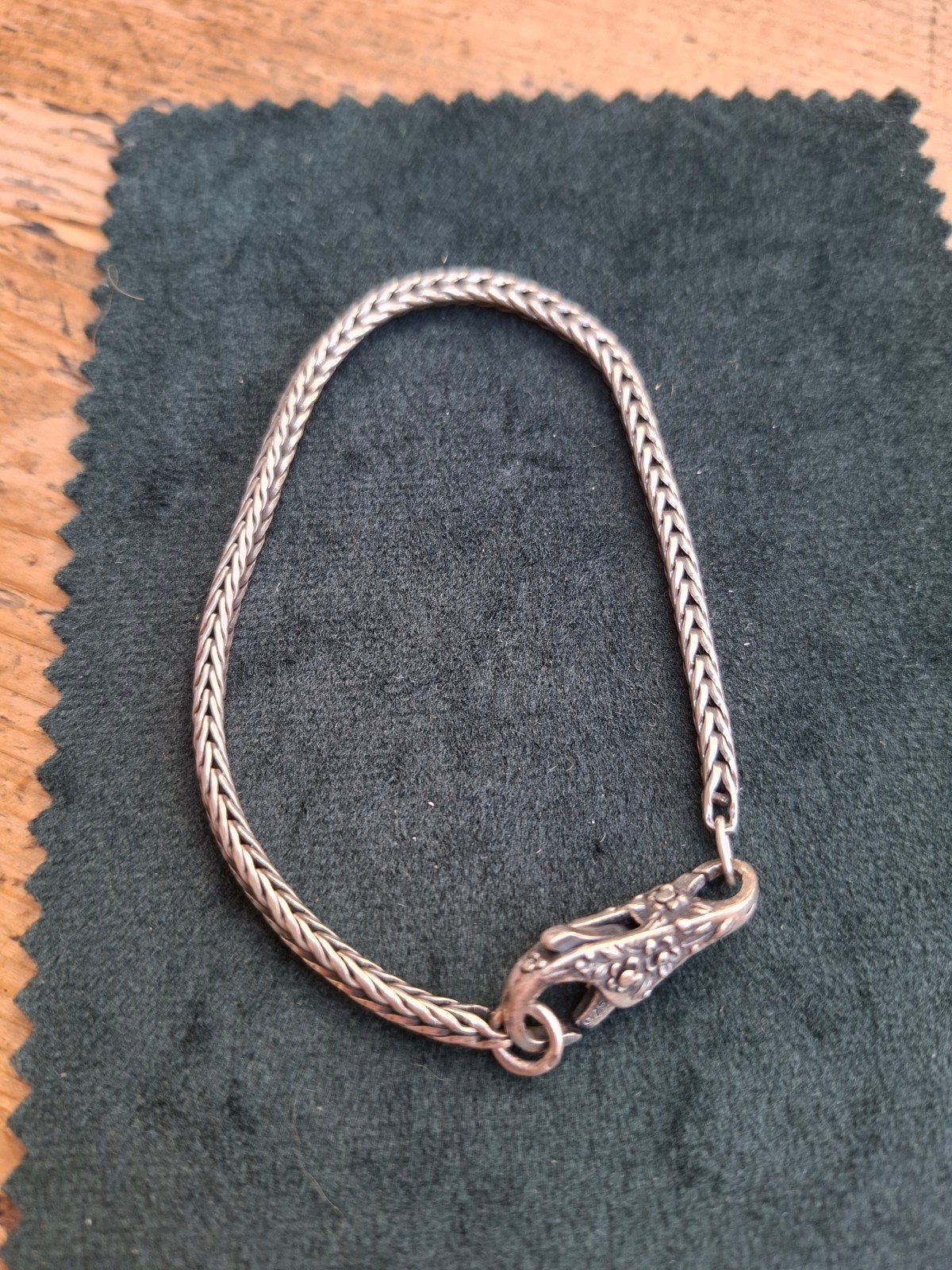 Armband met slotje Trollbeads 18 cm, Sieraden, Tassen en Uiterlijk, Ophalen of Verzenden, Zo goed als nieuw, Zilver, Zilver