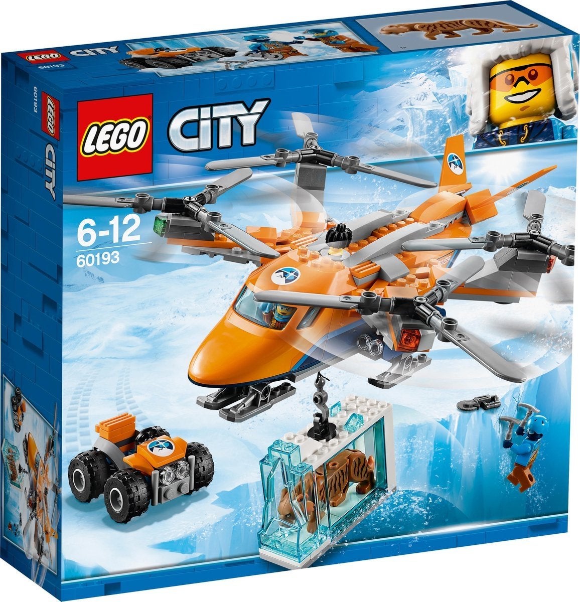 LEGO City Arctische Luchttransport 60193, Lego, Ophalen of Verzenden, Compleet, Complete set
