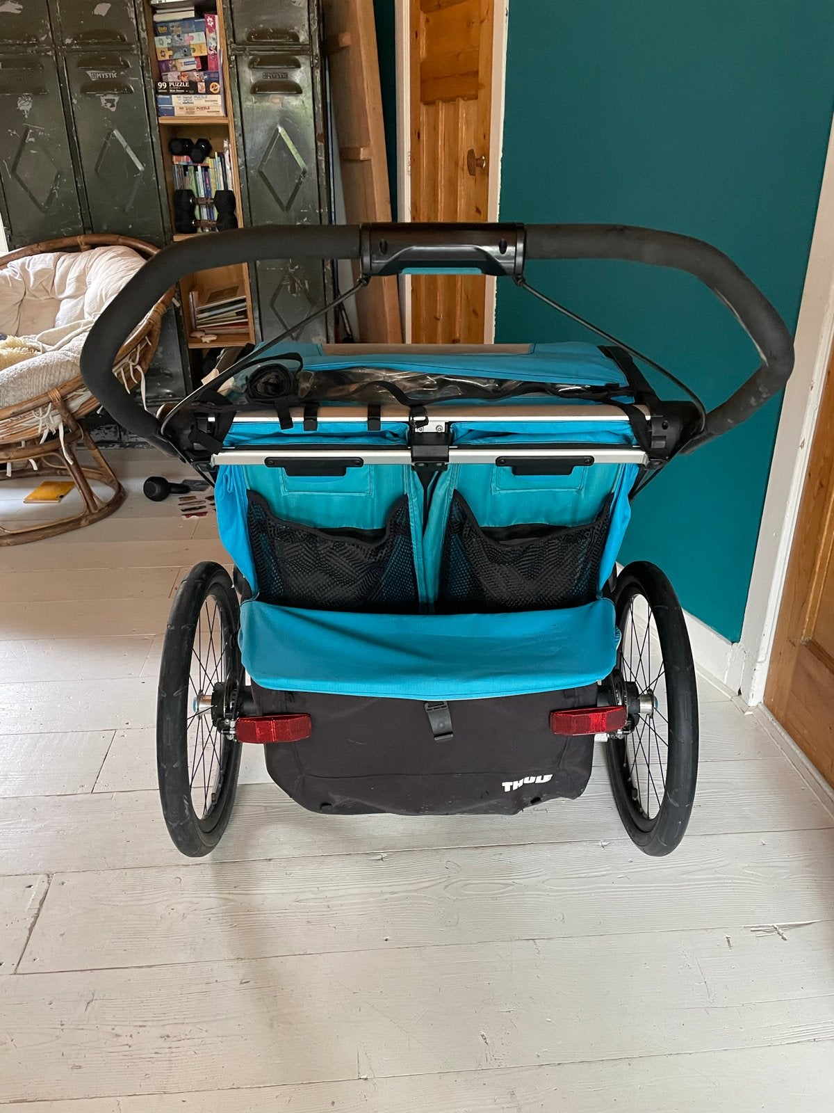 Thule Sport 2 fietskar, Ophalen, Gebruikt, Vering, Kinderkar