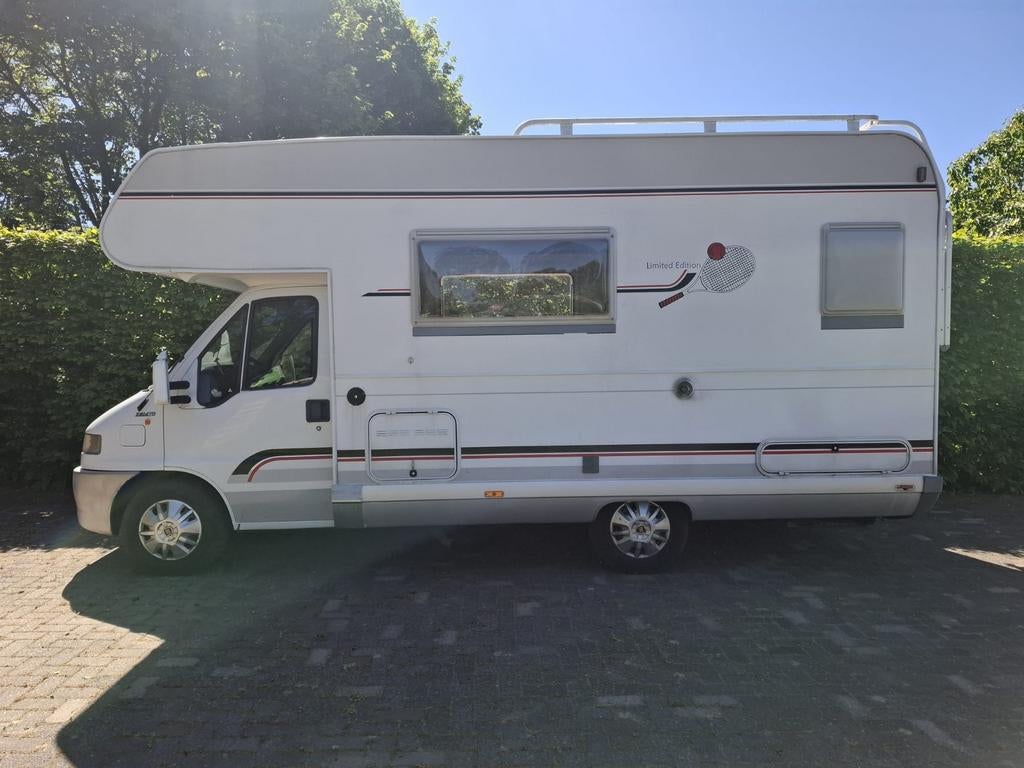 Fiat ducato Burstner A572, 2.8 idtd. 123PK Limited Edition, Alkoof, Ringverwarming, Fiat, Treinzit