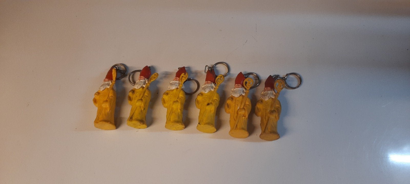5 x Sinterklaas sleutelhanger, Ophalen of Verzenden, Gebruikt