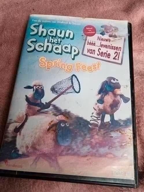 Shaun het Schaap: Spring Feest DVD - Serie 2, Cd's en Dvd's, Gebruikt, Animatie, Alle leeftijden, Tv-serie