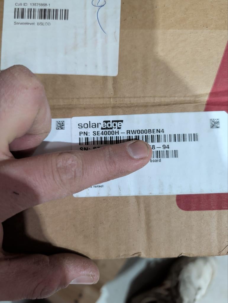 SolarEdge SE4000H omvormer - Nieuw in doos, Ophalen of Verzenden