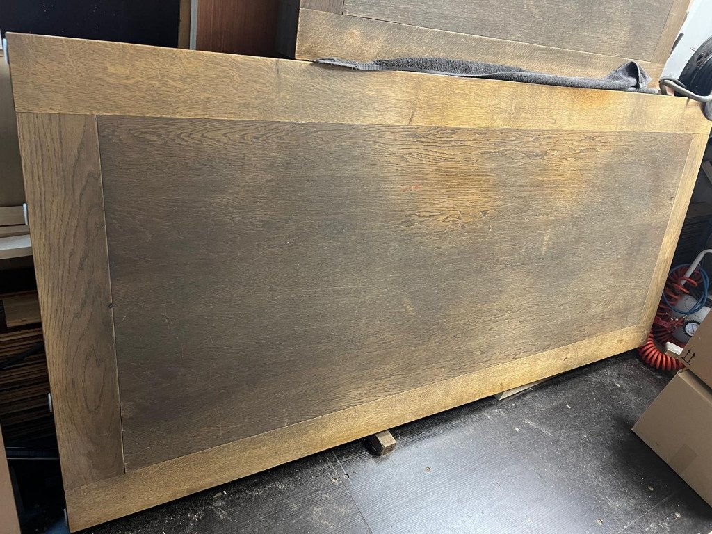Eetkamer tafel XXL, Huis en Inrichting, Tafels | Eettafels, Ophalen, Gebruikt, 200 cm of meer, 50 tot 100 cm