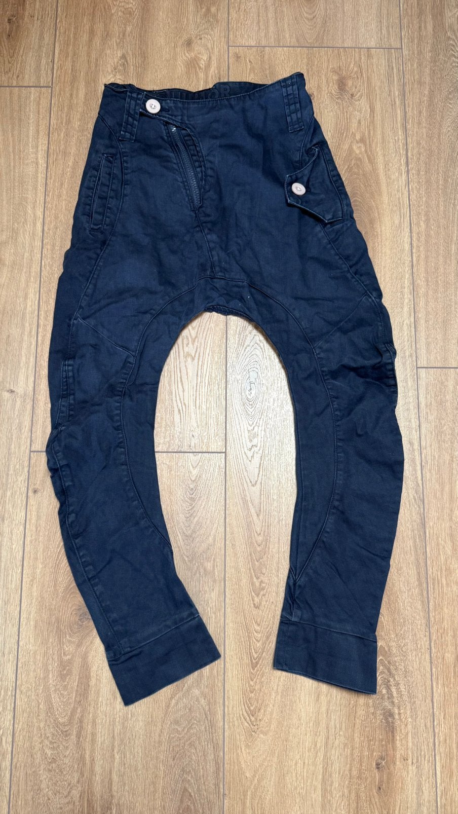 Humör broek, Ophalen of Verzenden, Gedragen, Maat 46 (S) of kleiner, Blauw