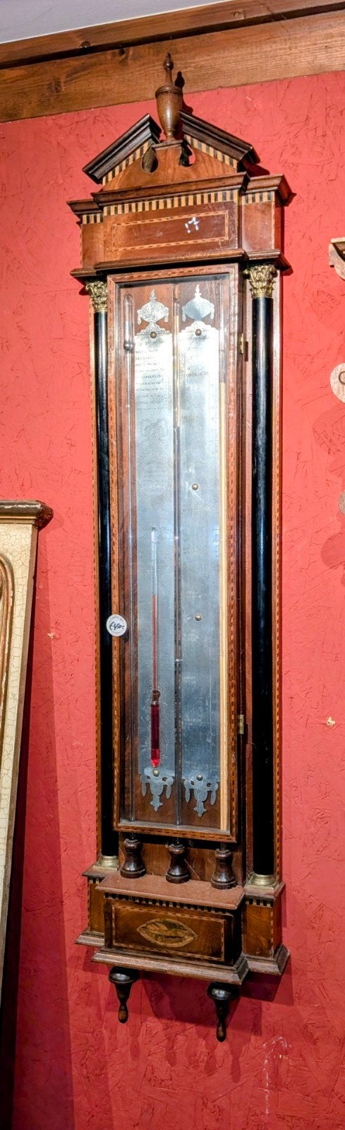 Barometer 130 cm hoog €450, Antiek en Kunst, Ophalen