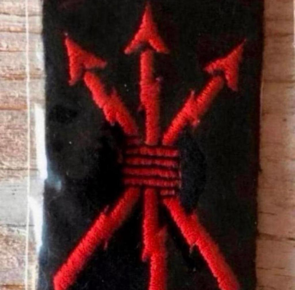 Marine Embleem   ELEKTROMONTEUR, Ophalen of Verzenden, Marine, Nederland, Embleem of Badge