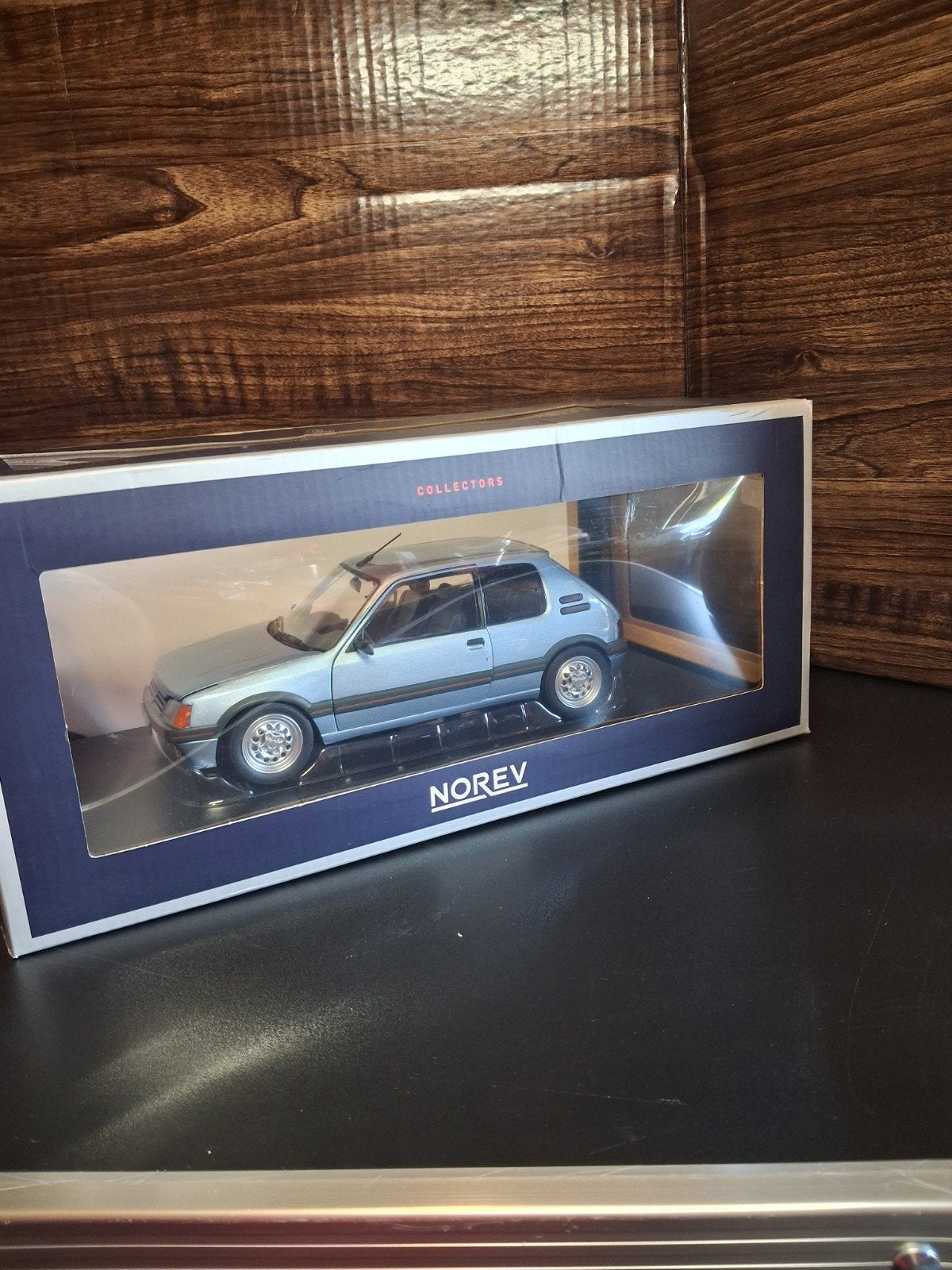 Norev - Peugeot 205 gti, Ophalen of Verzenden, Zo goed als nieuw, Auto, Norev