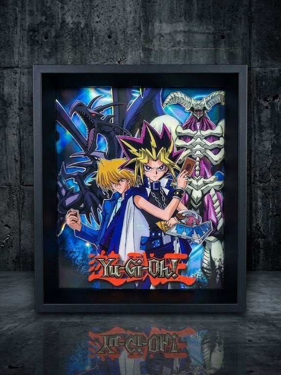Partij 3D-wanddecoratie met afbeelding van Yu-Gi-Oh, Ophalen of Verzenden, Nieuw, Overige typen