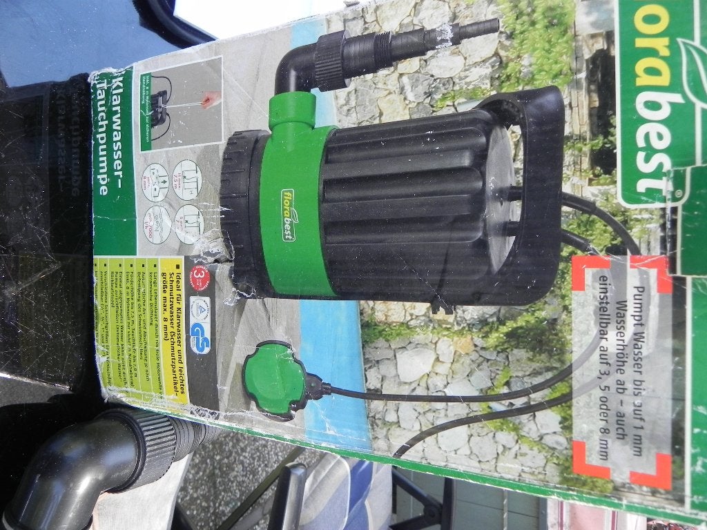 Dompelpomp van Floraself, Tuin en Terras, Ophalen of Verzenden, Nieuw, Elektrisch, Dompelpomp