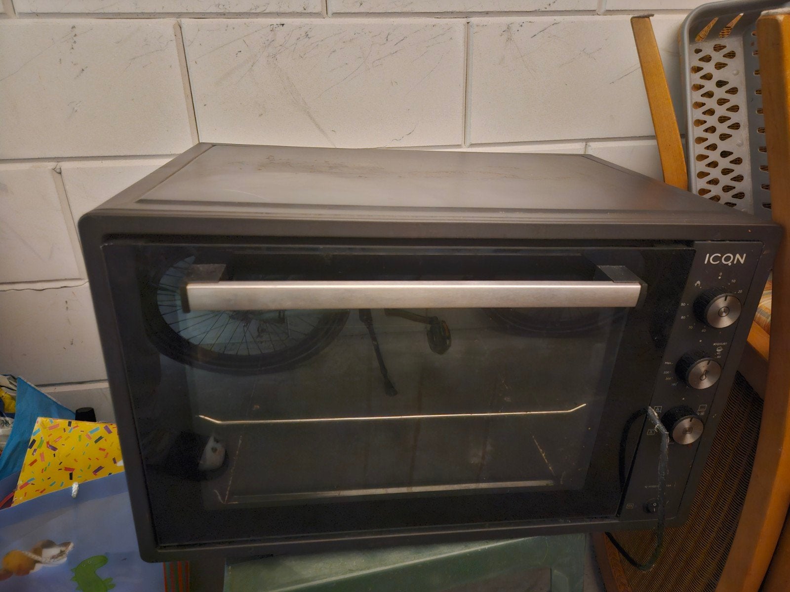 ICQN Mini-oven - Compact en Functioneel, Witgoed en Apparatuur, Ophalen, Vrijstaand, Mini-oven, Gebruikt