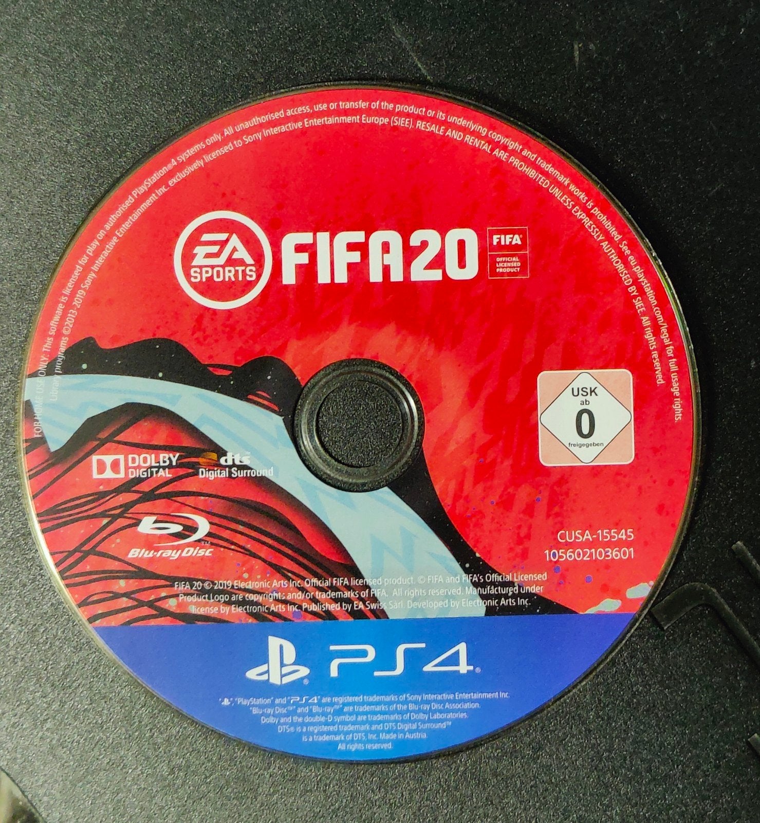 FIFA 20 PS4 Game - Voetbalplezier voor PlayStation 4, Ophalen, Gebruikt, Eén computer, 3 spelers of meer