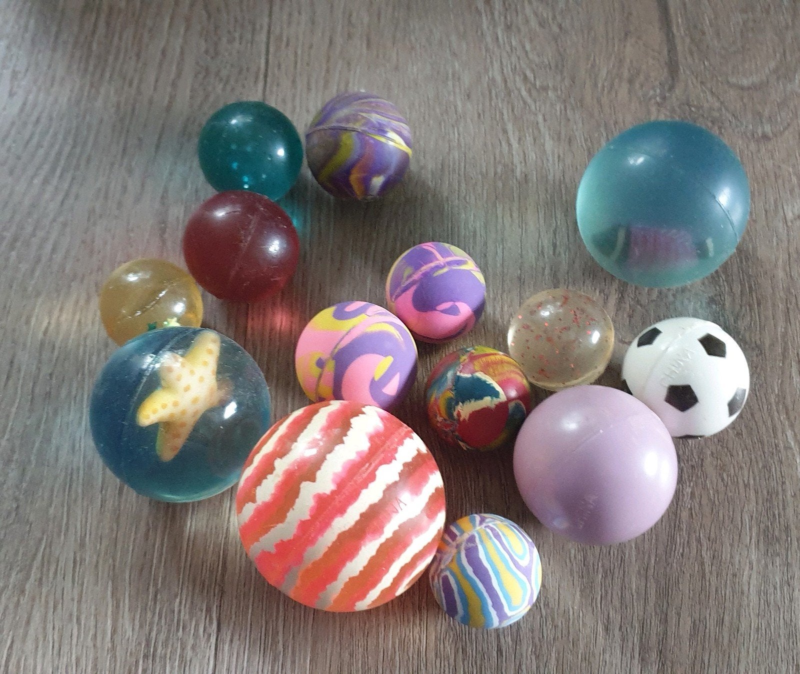 Stuiterballen, Ophalen