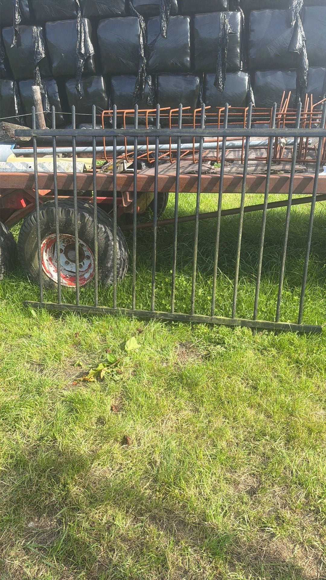 Mooie zwarte spijlen hekken, Ophalen, IJzer, Spijlenhekwerk